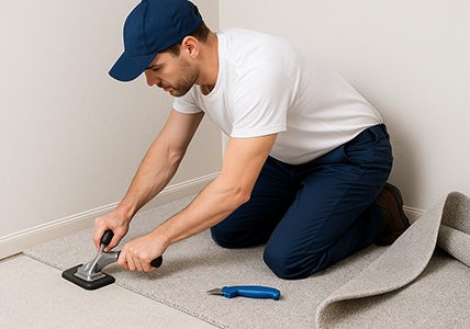 Carpet Restoration in Action