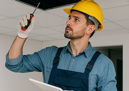 Building Maintenance in Progress